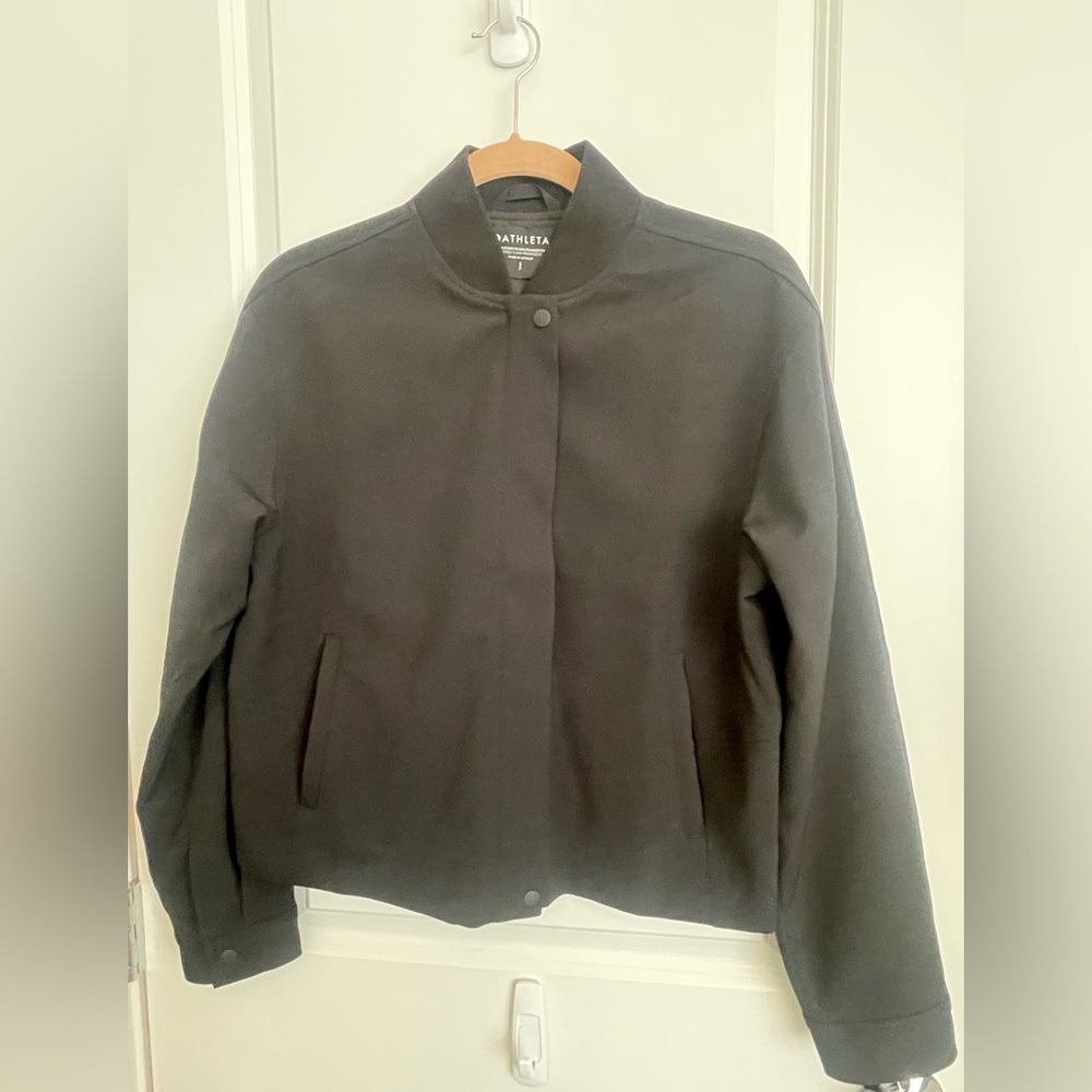 Athleta Women's Bomber Jacket - Black, Small